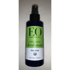 EO Organic 4oz Deodorant Spray Tea Tree EO Essential Oils Discontinued New
