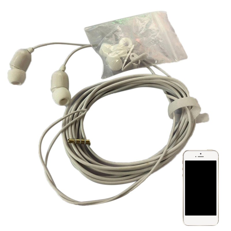 Ear Buds with Long Wired Cord | Noise Canceling Earphones
