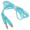 2m Length Tattoo Clip Cord RCA Interface Strong Conductivity Silicone