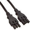 Qneqt Extension 0.5 m H05VV-F 3G1.5 Black