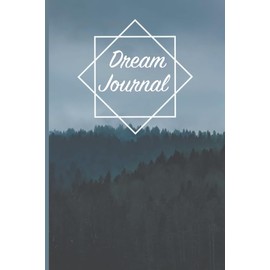Dream Journal: Notebook And Diary For Recording Dream Interpretations: Compact 6x9 Size, 100+ Lined Pages - Magical Blue Grey Sky with Trees Cover - Perfect For Women, Girls, Men, and Kids
