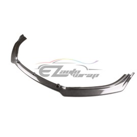 EZAUTO WRAP 3PCS Carbon Fiber Style Black Front Bumper Lip Body Kit Spoiler Splitter Compatible with Mazda 6 Atenza 2014 2015 2016 2017 2018