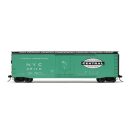 Rivarossi New York Central Railroad Box Car with Plug Door & Roof Walkway Running Number #48110 HO Scale Train Rolling Stock HR6635A