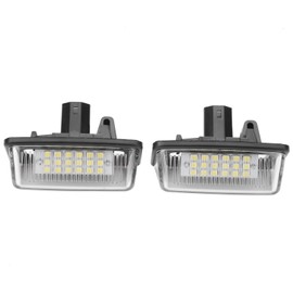 2pcs LED License Number Plate Light 6500K Low Power Consumption Fit for Corolla/ Crown / Starlet