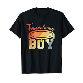 Trampolining Boy Trampoline Gymnast T-Shirt