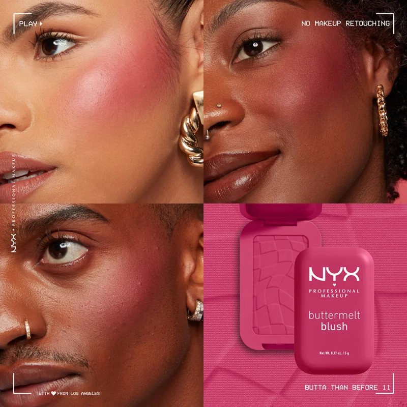 NYX PMU Buttermelt Blush Rubor 5g