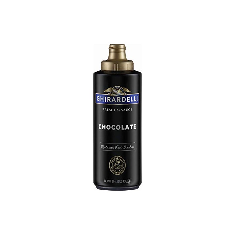 Ghirardelli Chocolate Sauce, Black Label (16oz Squeeze bottle)
