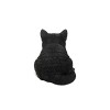 Hi-line Gift Ltd Sleeping Cat Statue, Black/white