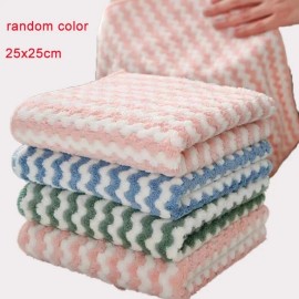 Unbranded 5pcs Kitchen Towels Reusable Dishcloths Multicolor Cleaning for Multiple Uses
