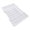 Expandable Utensil Tray Multi Compartments Space Saving Expandable Kitchen Drawer