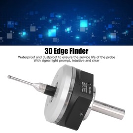 ZHXH CNC 3D Touch Probe Edge Finder, DC 5~24V Professional, High Precision Universal 3D Sensor Probe for Finding Central Desktop CNC Probe, Locator Tungsten Steel Ball, Compatible with Mach3