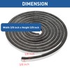TamBee 787 Inch Self-Adhesive Pile Weatherstrip for Windows & Doors