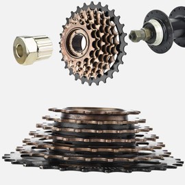 Nikou Cassette Flywheel Bicycle Flywheel 7 Speed Flywheel Mountain Bike Spare Parts Bicycles Cassette