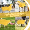 Dog Raincoat, Adjustable Dog Rain Jacket, Waterproof Rain Poncho Jacket