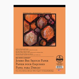 Bee Paper Big Bee Sketch Pad, 18-Inch by 24-Inch (827T100-1824)