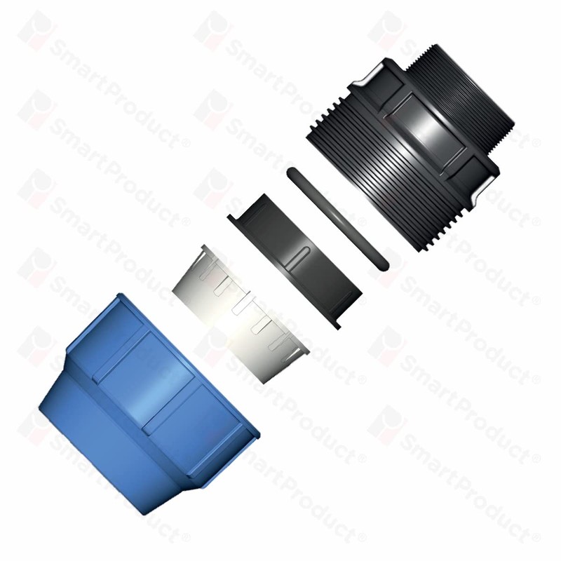 SmartProduct PP Angle 90 Degree with Internal Thread 32 mm