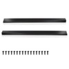 CNNELL Rocker Panel Cover Kit Black Compatible with Ford Ranger