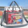 WEZCHUGHAOL Clear Tote Bag, Stadium Approved Bags for Concerts with