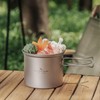 Boundless Voyage Pentola in titanio con manico pieghevole Set di