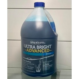 Leslie's Ultra Bright Advanced Pool Water Clarifier for Above Ground and Inground Swimming Pools - 1 Gallon