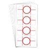 Top label Golf Driver Impact Tape Labels,240 Pcs Golf Impact