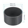 PATIKIL 90mm UPVC Pipe End Cap Fitting, 3 Pack Furniture