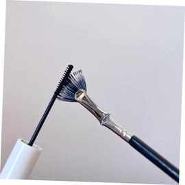 NOLITOY Elegant Fan Shaped Lash Brush Enhance Eyelash Density Great for Travel