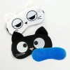 온열 수면안대 고양이디자인 냉온찜질 눈찜질팩 포함 휴대형 Heated Sleep Mask