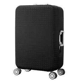 Suitcase Protective Cover, 7 Mi Elastic Suitcase Protective Luggage Cover with Suitcase Cover Strap, black, M:Passen 23-25 Zoll Gepäck