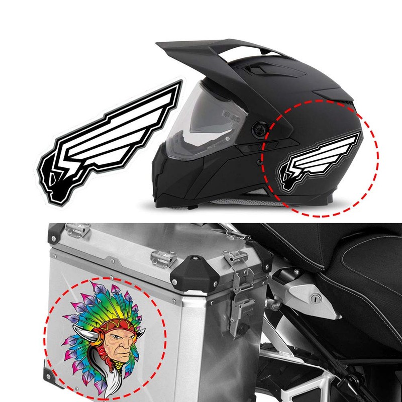 4R Quattroerre.it 9029 Sticker Paw Wolf Black 20 x 24