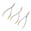 3pcs Dental Residual Teeth Fragments Extraction Pliers Stainless Steel Residual