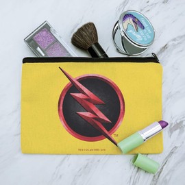 The Flash TV Series Reverse Flash Logo Makeup Cosmetic Bag Organizer Pouch