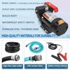 Diesel Transfer Pump Kit, 12V Fuel Transfer Pump with Hose