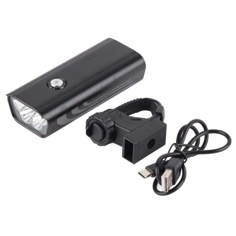 Bike Headlight 6000lm 6 Modes IPX6 Waterproof USB Charging 5