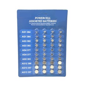 Sweet Online Deal 40-Pack Assorted Mini Power Cells – for Toys, Remotes, Gadgets, and Small Electronics