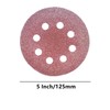 ROZZLOOM 5 Inch 8 Hole Sanding Discs - 40 Grit
