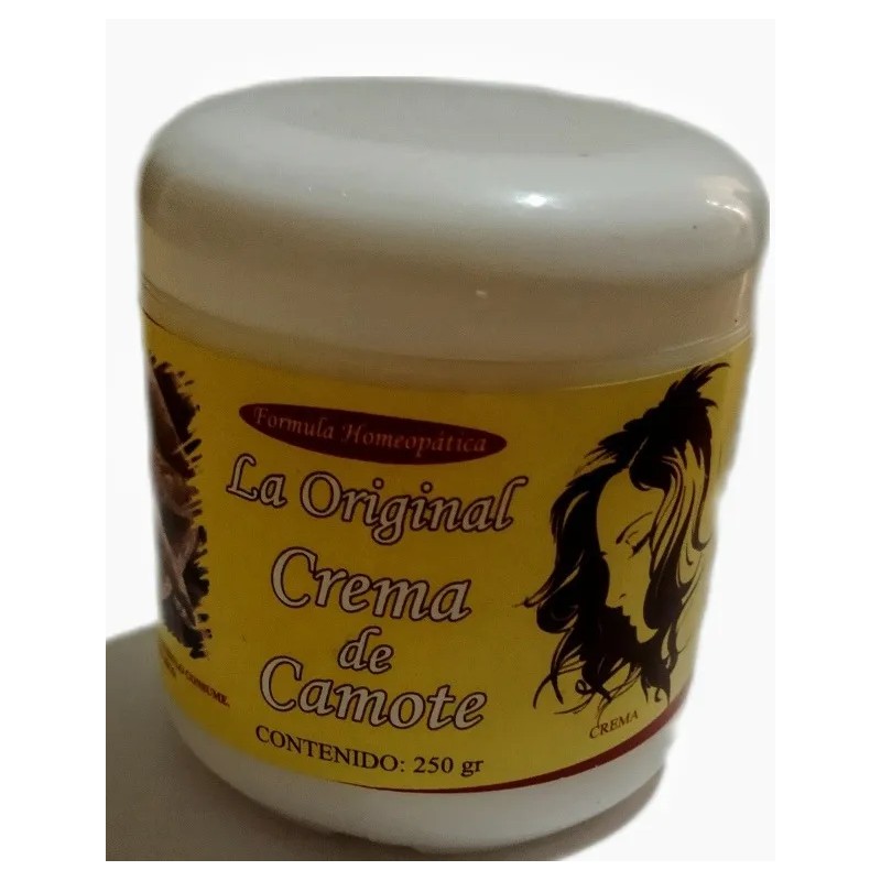 Crema De Camote La Original Fórmula Homeopatía