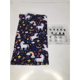 Headwear / Face Doerix Kids Face Mask Balaclava Neck Scarf  Headwear Unicorns And Rainbows