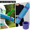 Risipu Yoga Mat Strap Slap Band, One Snap Keep Exercise