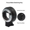 Lens Mount Auto Focus Adapter Information Sharing Accurate Transmission Auto
