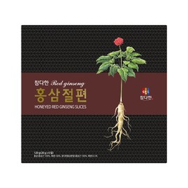 Chamdahan red ginseng slices (120g) Jeonggwa red ginseng / 참다한 홍삼 절편 (120g) 정과 홍삼