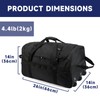 Arxus Foldable Duffel Bag with Wheels, 85L Large Handle Carry