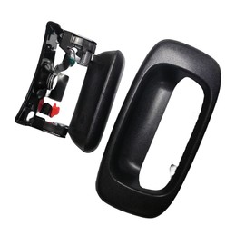 Posris Tailgate Handle Latch for 1999-2007 Chevy Silverado GMC Sierra 1500 2500 3500 | Bezel Trim with Rod Clips Replaces# 15997911, 15228539, 15228541, 15228540