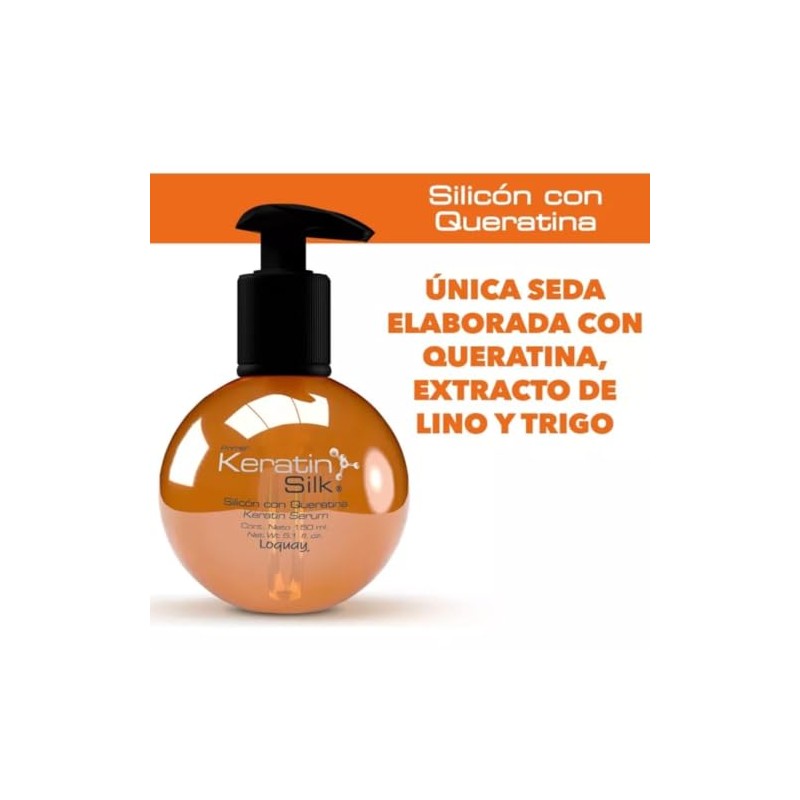 Primer Keratin Silk - Silicón Con Queratina tratamiento de Queratina