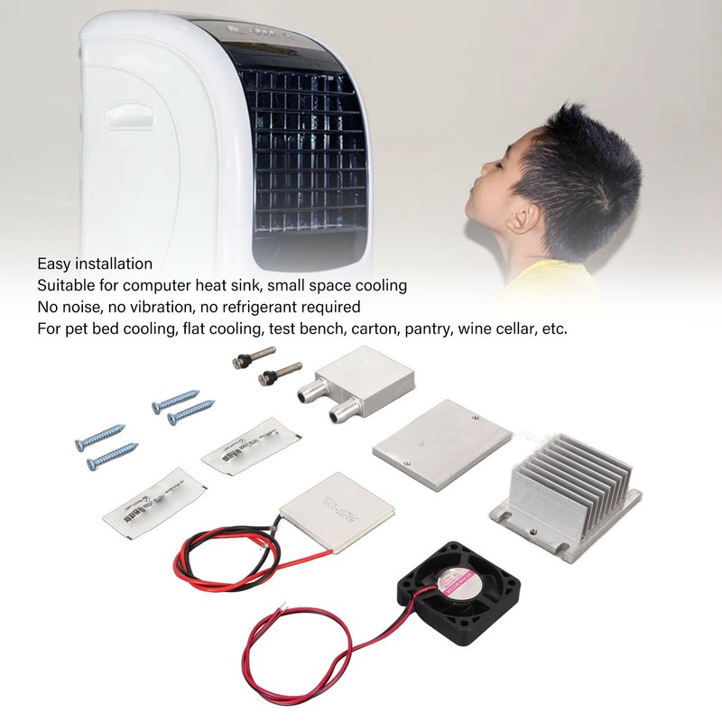 Semiconductor Cooling System Kit DC 12V 72W DIY Refrigeration Semiconductor