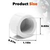 mapleza 8 PCS Fuel Jug Hose Caps - Universal Fit