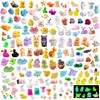 U-Zimikee 200 Pcs Mini Resin Animals - Miniature Animal Figurines