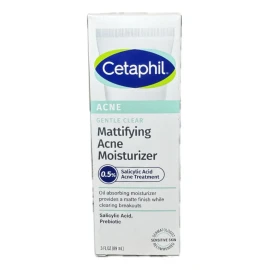 Crema Hidratante Cetaphil para Acné pieles grasas Efecto mate Con Ácido Salicílico al 0.5% 89ml