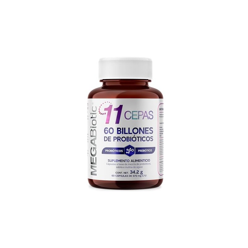 Probióticos Billones Ufc Cepas Prebióticos Adicionados Inulina Agave Base Lactis