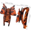 Fokmuaex Butterfly Hair Claw Clip for Women, 1PCS Tortoise Shell